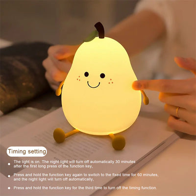 Pear Fruit Night Light